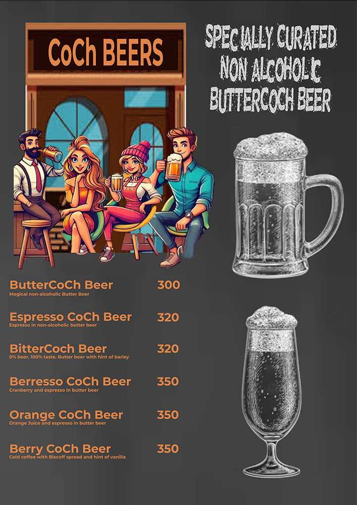 Drinks Menu Page 2