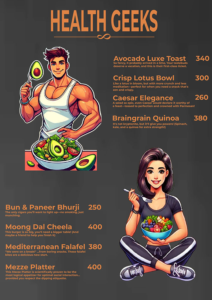 Food Menu Page 8